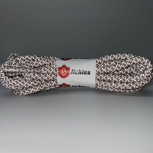 Yeezy Laces 3M Reflective Rope Laces V2 - Faded Brown Laces for Yeezy Boost 350 V2 Fade